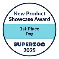 2025 Superzoo New Product Showcase Award - 1st Place Dog